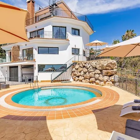 Tranquil 3 Bed With Private Pool + Sea View! Benalmadena